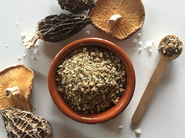 Mushroom Salt (Umami Mushroom Powder Seasoning) - Ginger with Spice