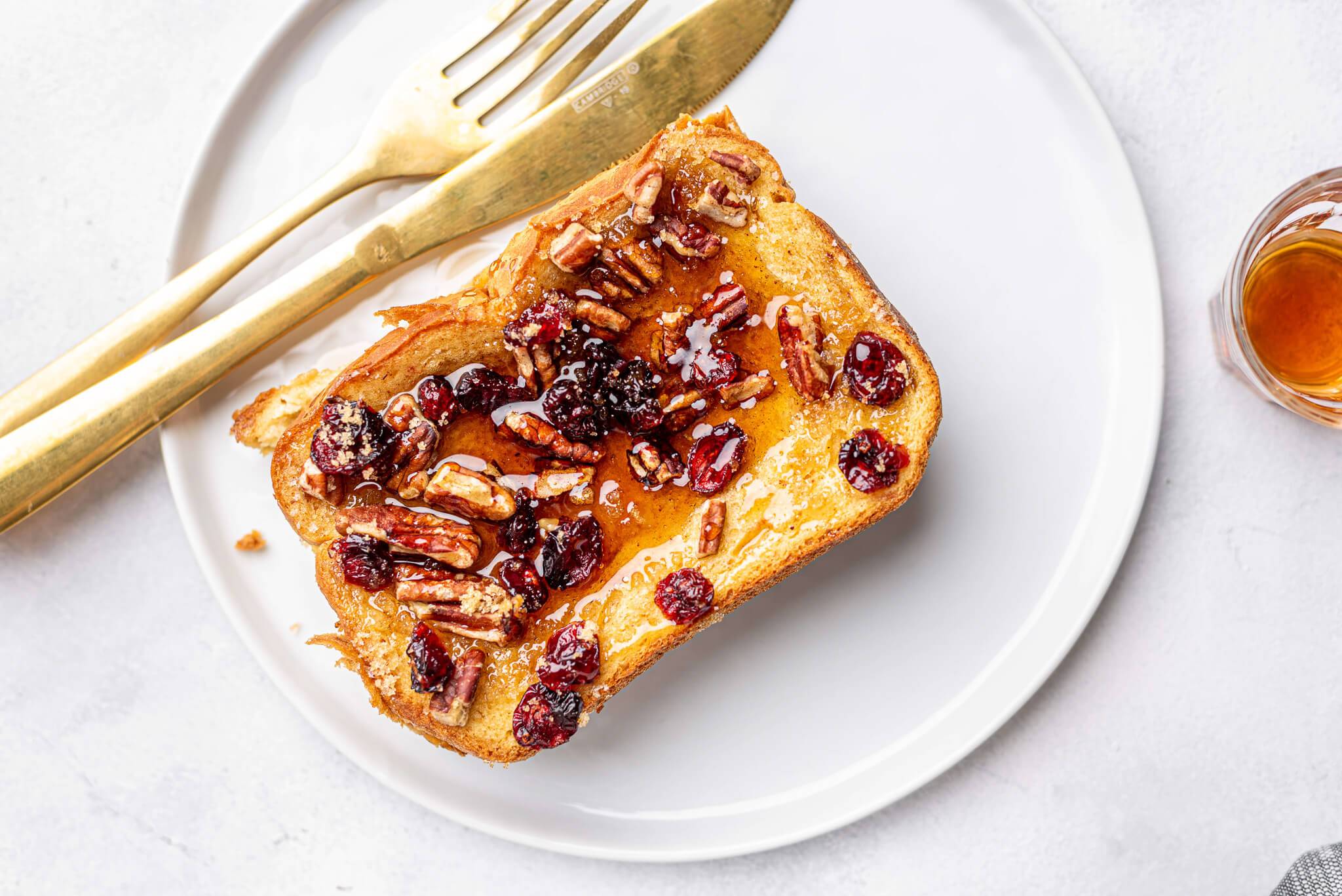 Baked French Toast with Ceylon Cinnamon and Nutmeg