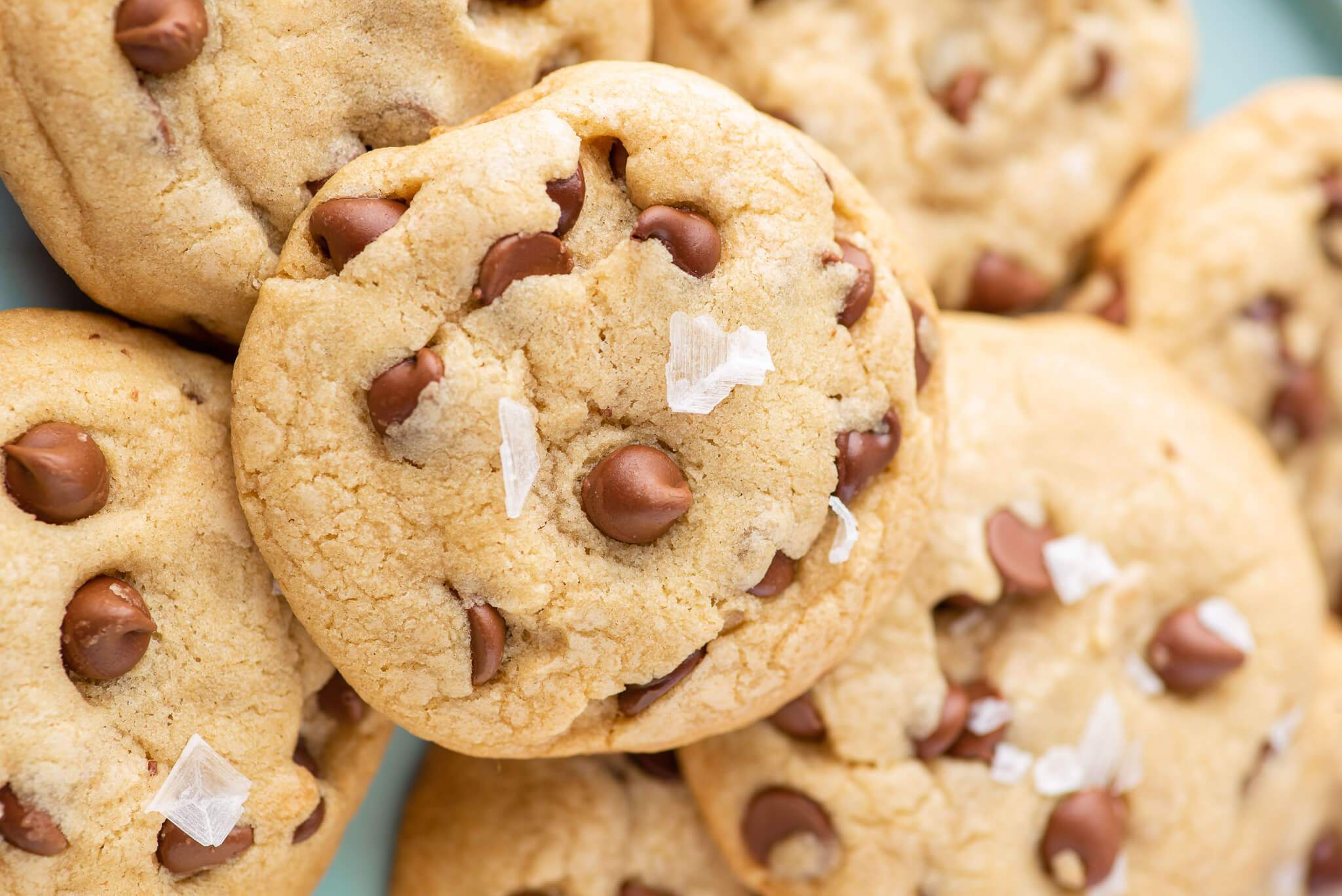 Flakey Sea Salt Chocolate Chip Cookies