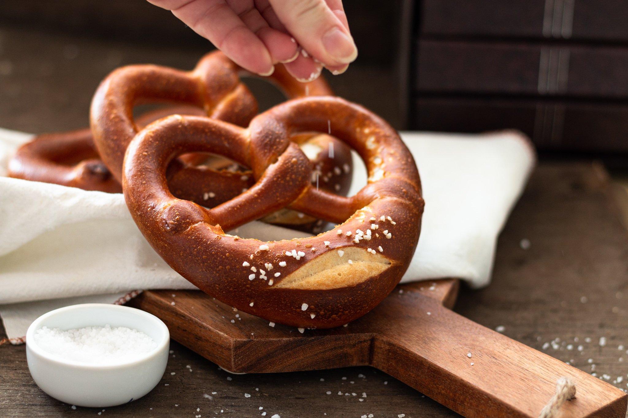 Home Baked Soft Pretzels