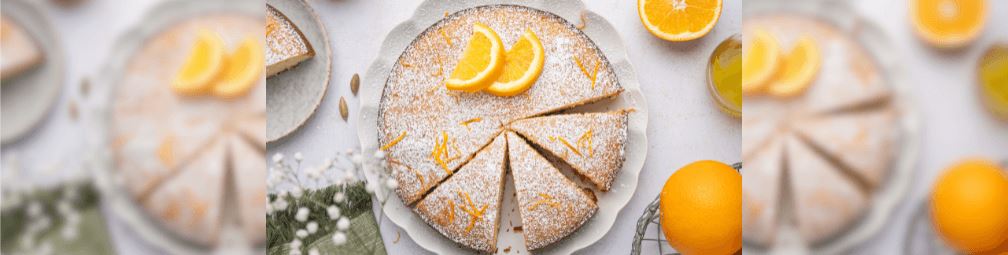 Orange Cardamom Olive Oil Cake