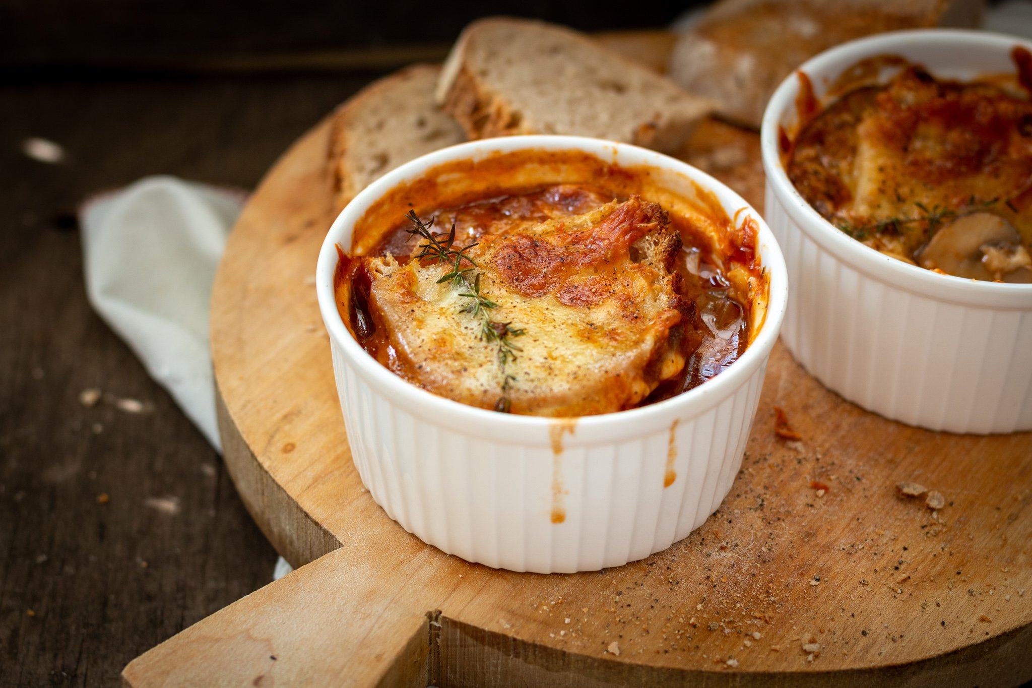 Vegan French Onion and Mushroom Soup