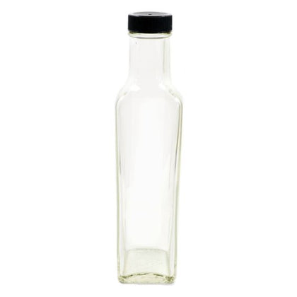 Small Glass Homemade Vanilla Extract Bottles | Best Extract Bottle, 5 oz.